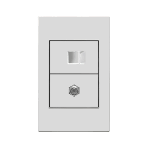 PLACA CONTACTO TELEFÓNICO + TELEVISIÓN